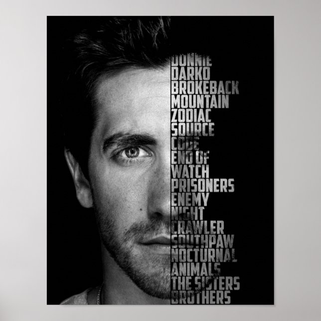 Poster Jake Gyllenhaal Movies (Frente)