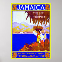 Jamaica ~ Canvas Viagens vintage.
