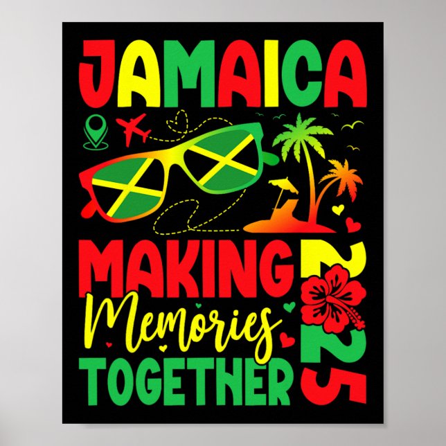 Poster Jamaica Family Reunion 2025 Memories Vacati (Reuni (Frente)