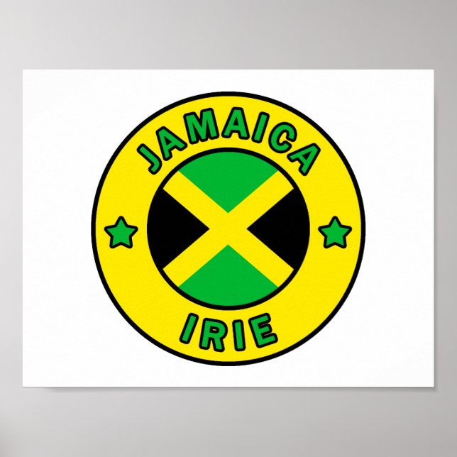 Póster Jamaica Irie (Frente)