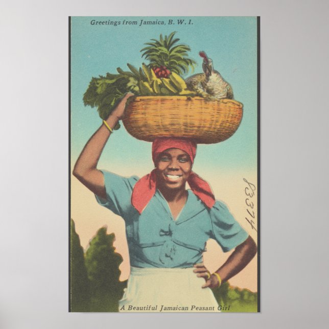 Poster Jamaica Viagens Antigas  (Frente)