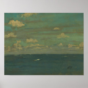 Poster James Abbott McNeill Whistler - Violet e Silver