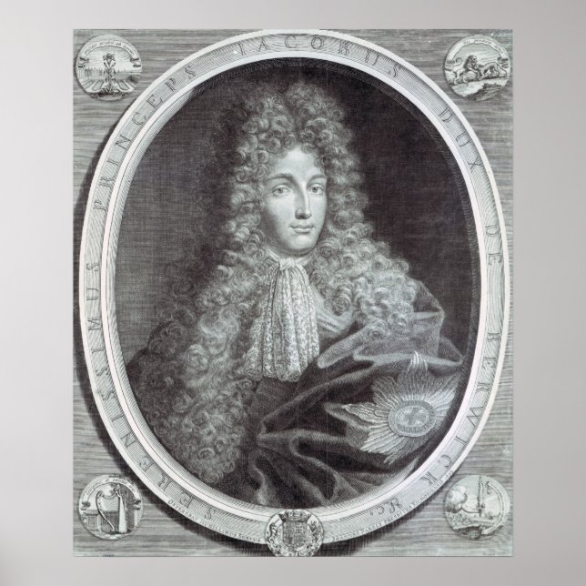 Poster James Fitzjames Duke de Berwick (Frente)