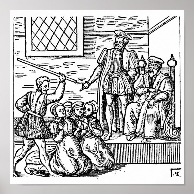 Póster James I de Inglaterra e VI da Escócia (Frente)