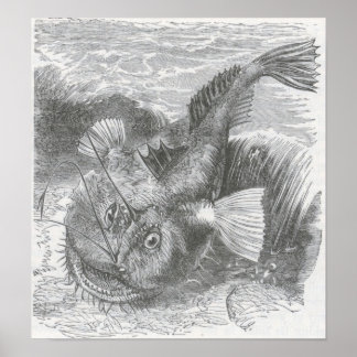 Poster James Johonnot - Angler Fish