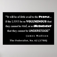 James Madison Cote do Federalista, nº 62