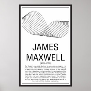 Poster James Maxwell