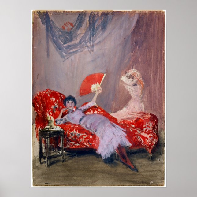 Póster James McNeil Whistler Milly Finch (Frente)
