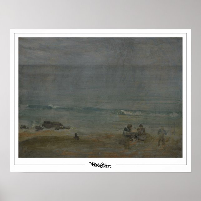 Poster James McNeill Whistler Zedign Cartaz de Arte #237- (Frente)