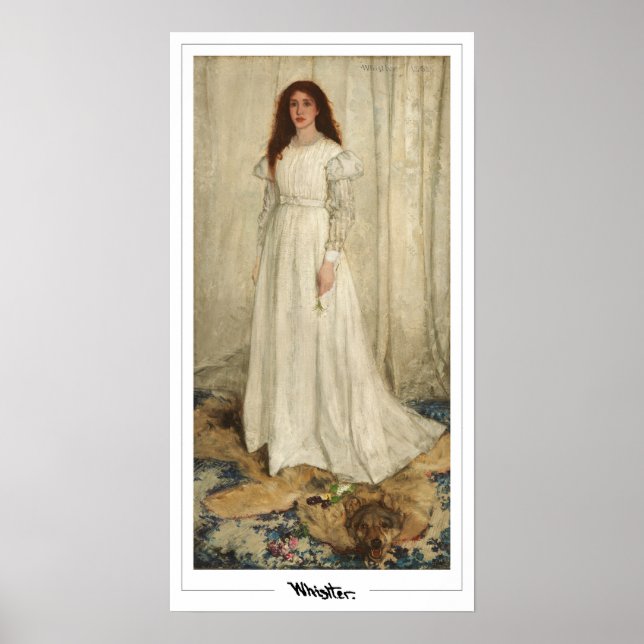 Poster James McNeill Whistler Zedign Cartaz de Arte #4 (Frente)