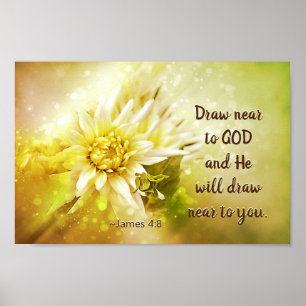 Poster James que o 4:8 tira próximo ao deus, ele