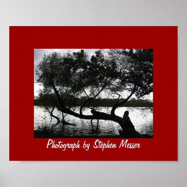 Poster James River em Silhouette (Frente)