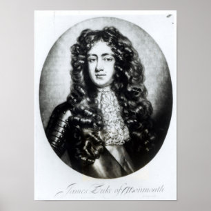 Póster James Scott, duque de Monmouth e de Buccleuch