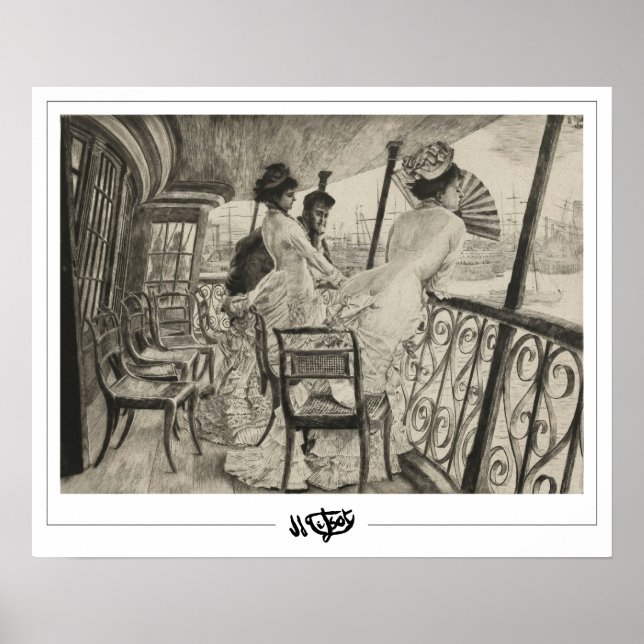 Poster James Tissot Fine Art #89 (Frente)