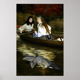Poster James Tissot No Tâmisa, Um Herão