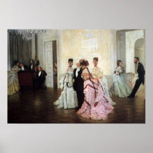 Póster James Tissot Painting