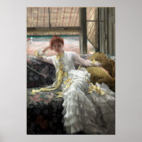 James Tissot Seaside (julho Espécime de Retrato)