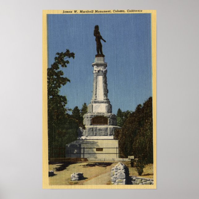 Póster James W. Marshall Monument View # 2 (Frente)