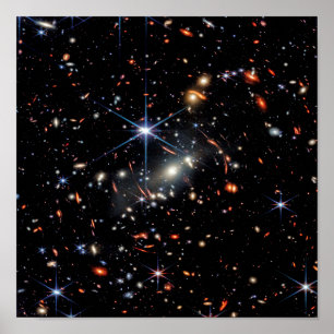 Poster James Webb Space Telescope First Deep Field