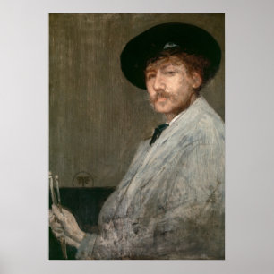 Poster James Whistler - Retrato do Pintor