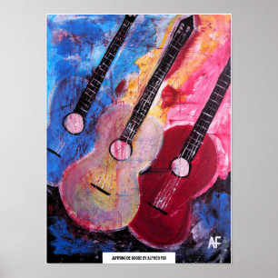 Poster Jamming be Goode Pintura por Alfred Fox