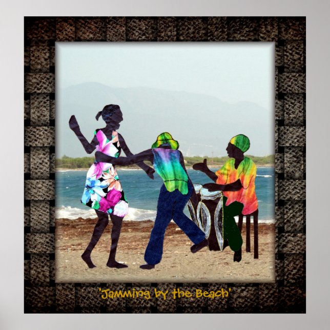 Póster 'Jamming by the Beach' (Frente)