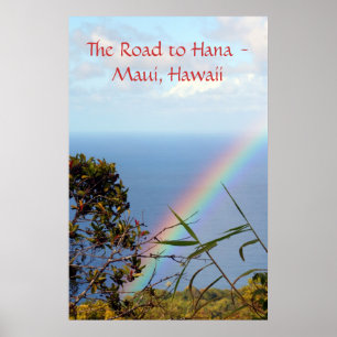 Póster Jan07 2081, a estrada a Hana - Maui, Havaí