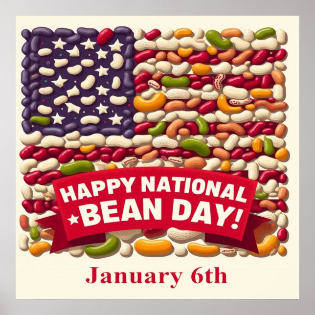 Poster Jan 6 - Dia Nacional do Bean (Frente)
