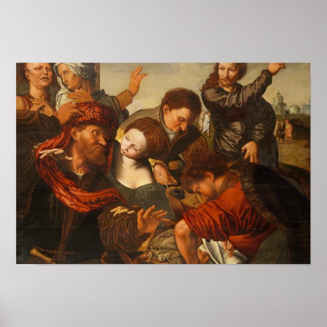 Poster Jan Sanders van Hemessen - A chamada de Matthew (Frente)