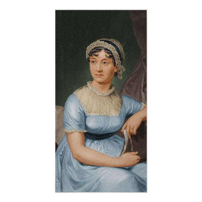 Póster Jane Austen  (Frente)