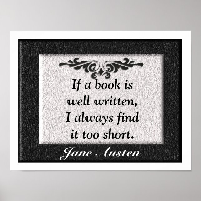 Poster Jane Austen Cote (Frente)
