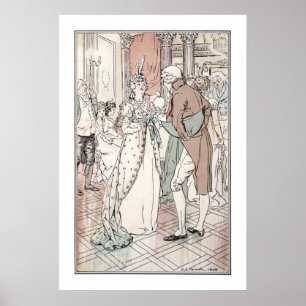 Poster Jane Austen Sense e Sensibility C.E. Brock Impress