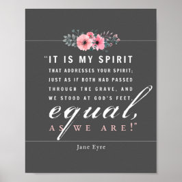 Poster Jane Eyre - Como Estamos - Preta