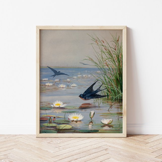 Poster Janeiro | Fidelia Bridges (Criador carregado)