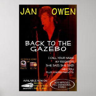 Póster Janeiro Owen - como visto na tevê