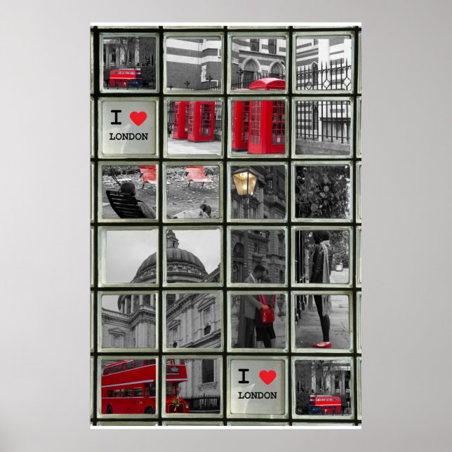 Poster Janela em Londres (Frente)