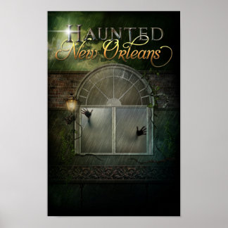 Póster Janela Fantasma do Hotel Assombrado