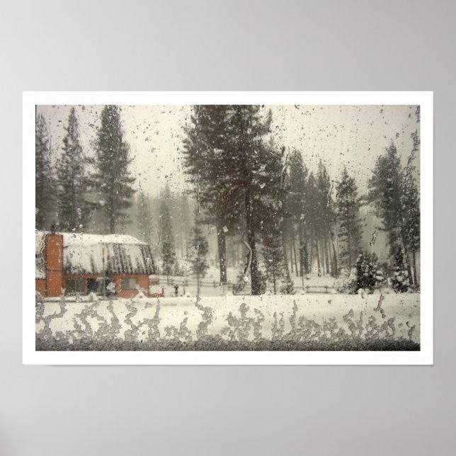 Póster Janela fosco (Frente)