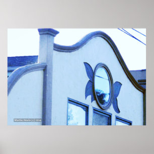 Póster Janela redonda