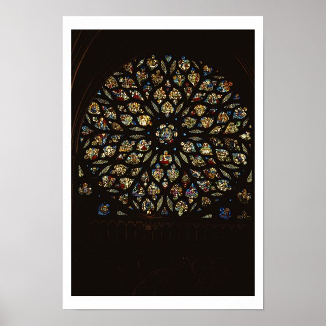 Póster janela rosa acima da porta oeste, com cenas em pro (Frente)