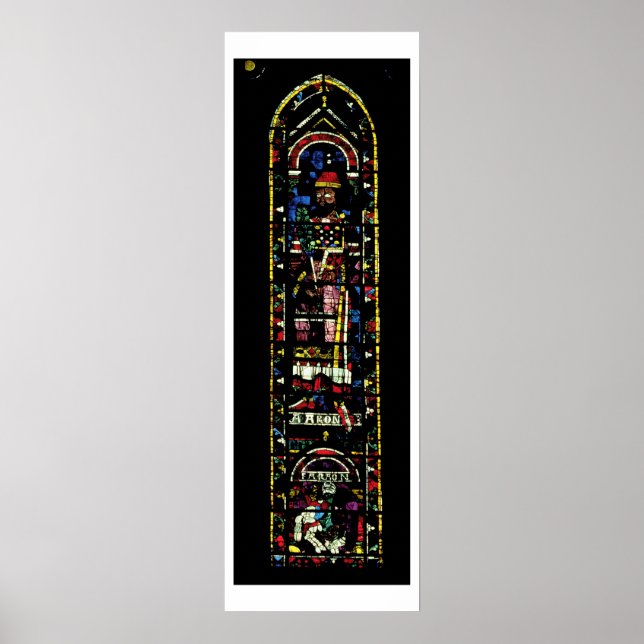 Póster Janelas de trânsito norte; rosa representa a Testa (Frente)