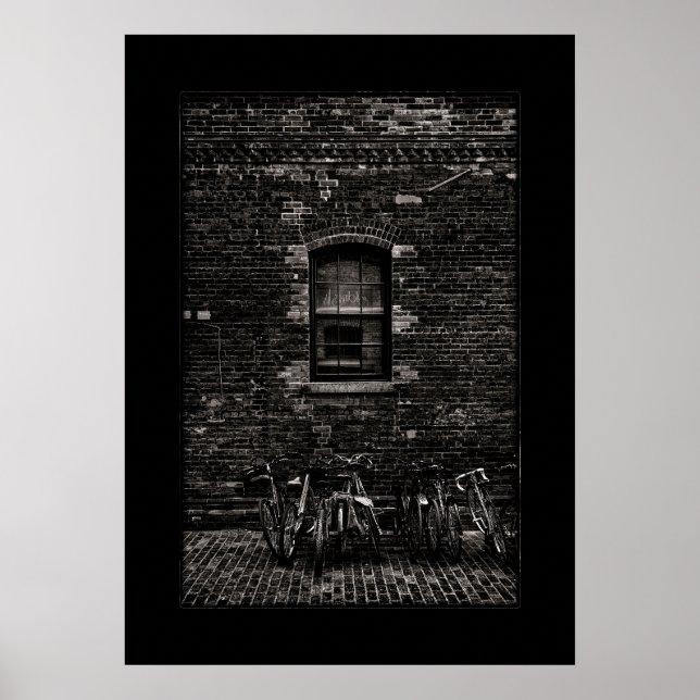 Poster Janelas do Distrito da Destilaria de Toronto 5 com (Frente)