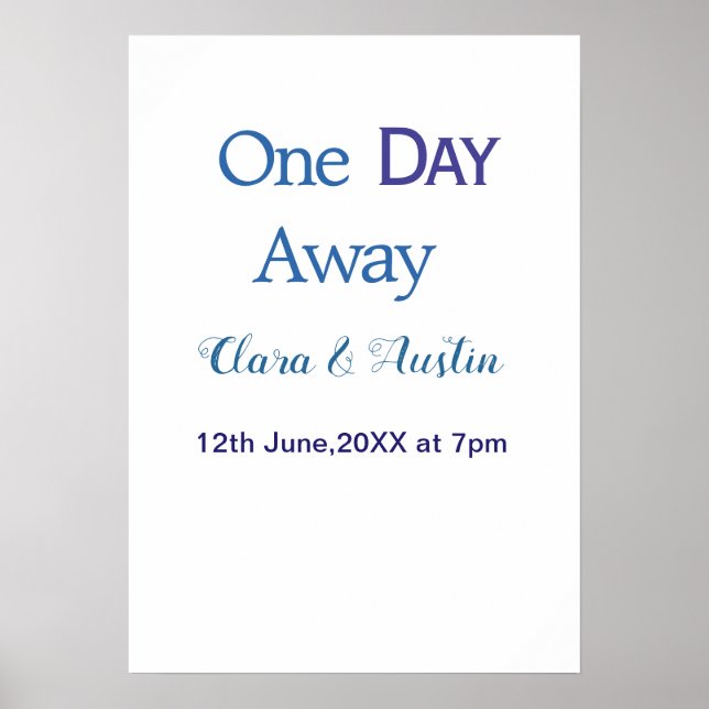 Poster jantar de ensaio Um dia à noite antes do nome da (Frente)