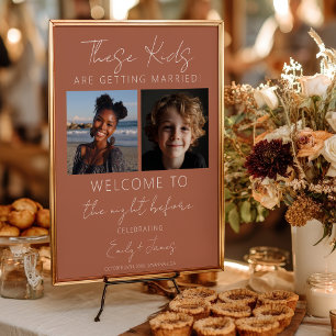 Poster Jantar de Ensaios de Casamento: Esses Miúdos Estão