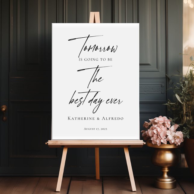 Poster Janto de ensaio Elegante na noite anterior, bem-vi (Criador carregado)