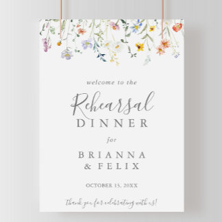 Poster Janto de ensaio Floral Multicolorido Selvagem Bem-