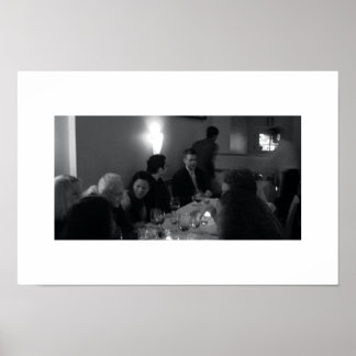 Póster janto de vinho alsace