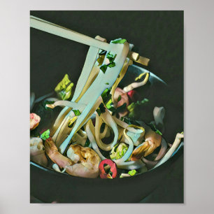 Poster Japanese Food Lovers Gift