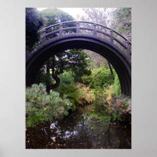 Poster Japanese Tea Garden Print