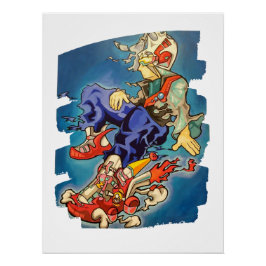 Póster Japanese Traditional Vintage